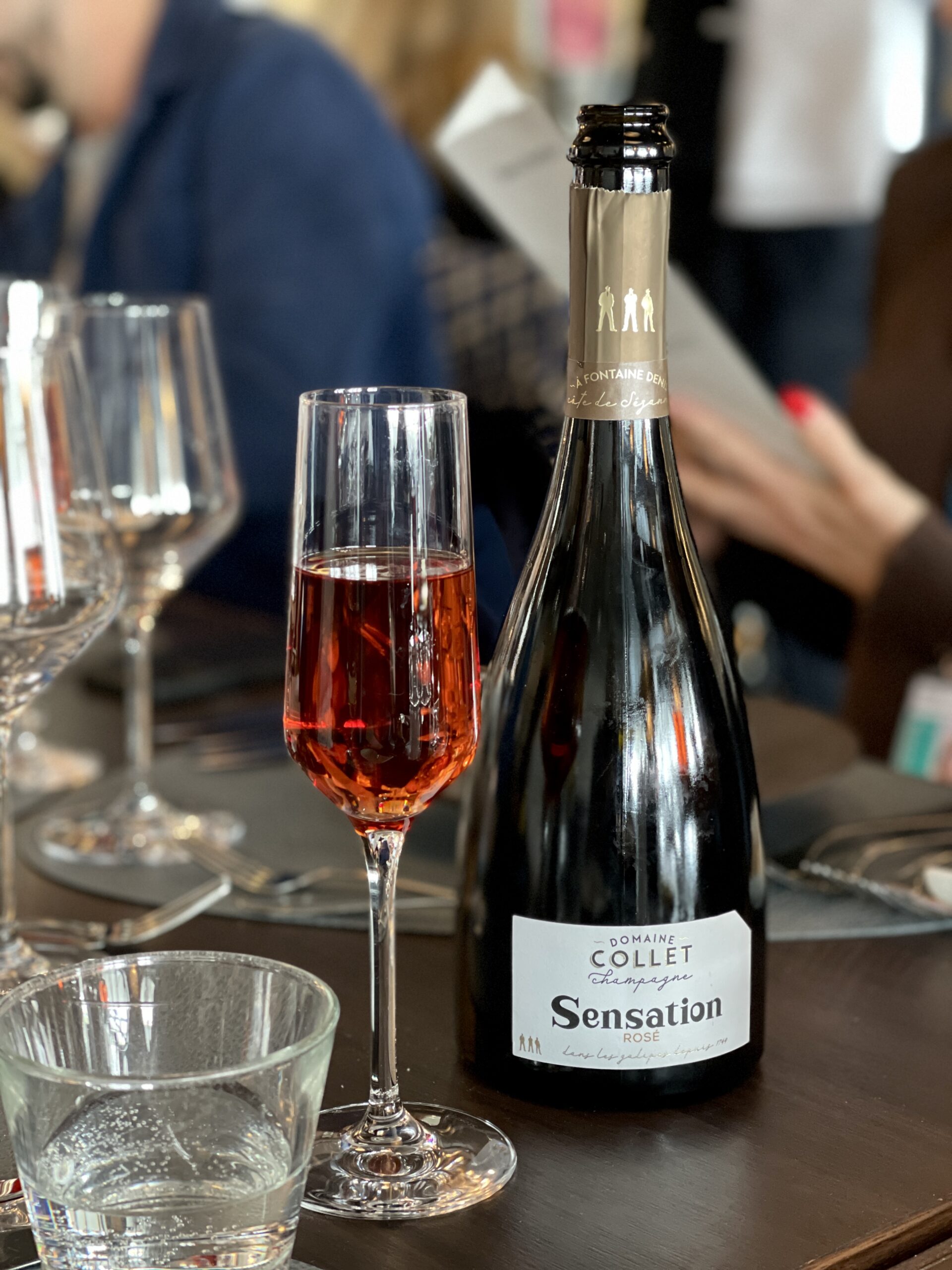 Tallink Siljas gourmetrestaurang Bon Vivant Champagne Rosé Sensation